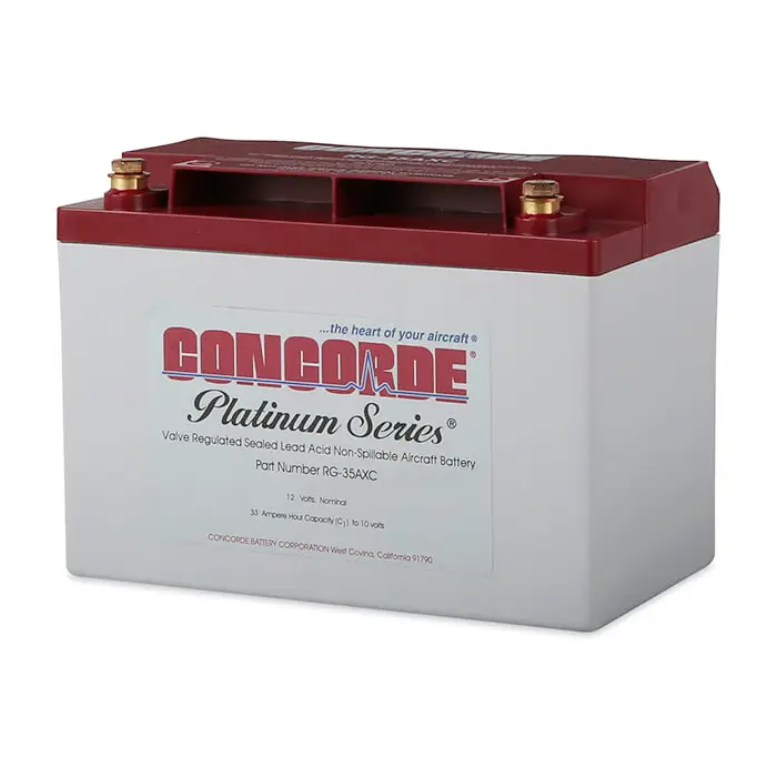 Concorde RG-35AXC Aircraft Battery