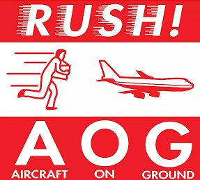 Rush AOG Sticker Rush AOG Sticker